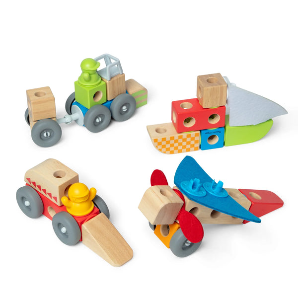 Blockables Vehicles Play Set