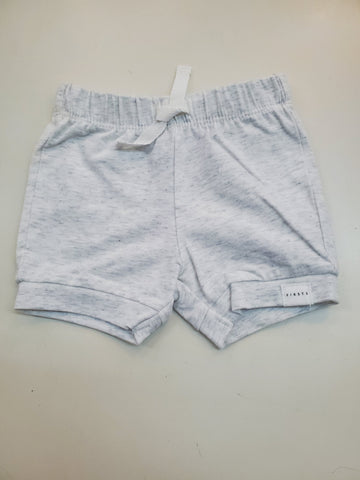 Grey Knit Shorts