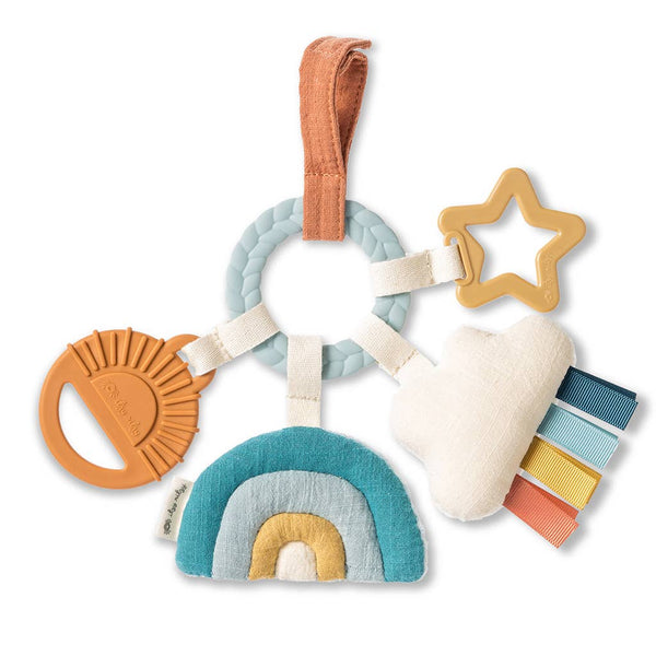 Itzy Ritzy - Bitzy Busy Ring™ Teething Activity Toy: Farm