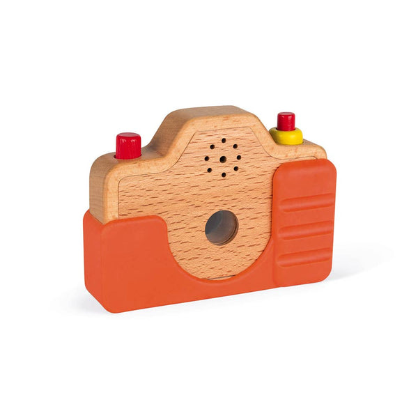 Janod - Sound Camera - Batteries Included - Silicone Case