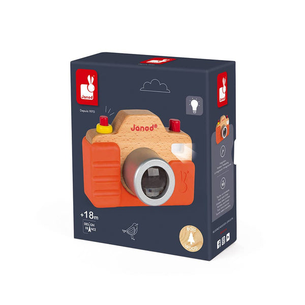 Janod - Sound Camera - Batteries Included - Silicone Case