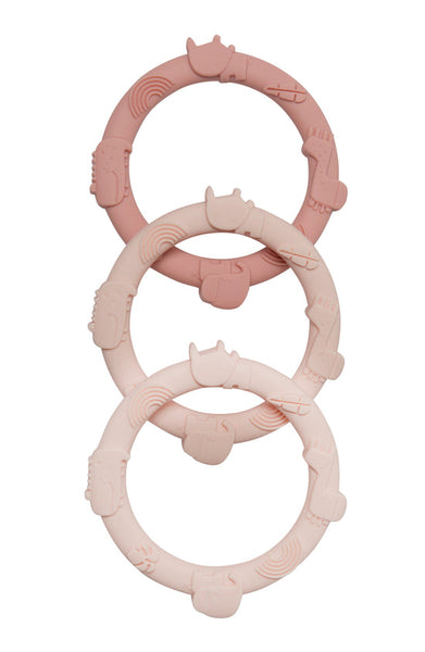Wild Teething Ring Set-assorted colors