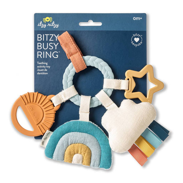 Itzy Ritzy - Bitzy Busy Ring™ Teething Activity Toy: Farm