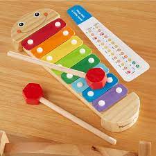 Wooden Caterpillar Xylophone