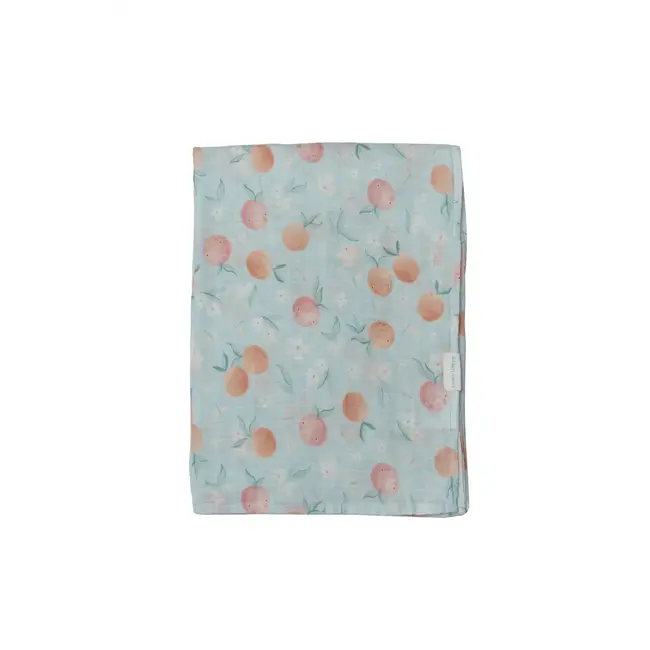 Peaches Muslin Blanket