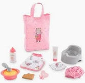 Corolle: Large Pink Accessories Set