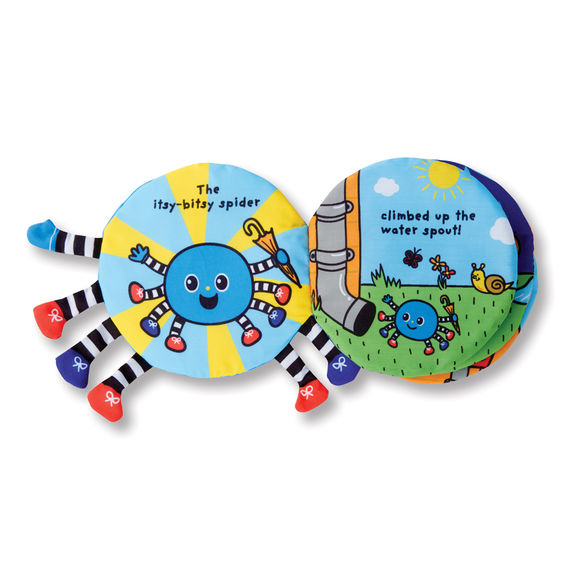 the itsy-bitsy spider soft activity book #9193