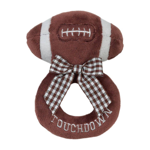 Bearington Collection - Touchdown Football Ring Rattle