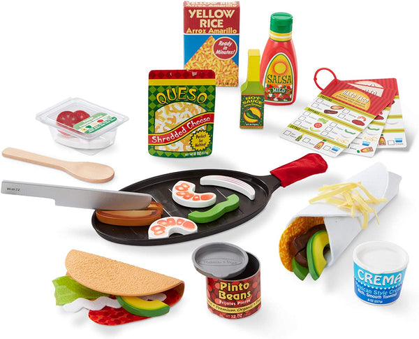 Fill and fold taco and torilla set