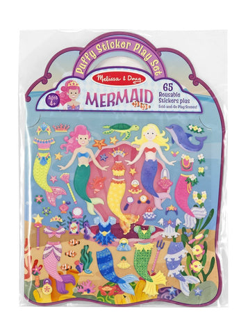 puffy sticker play set mermaid-9413