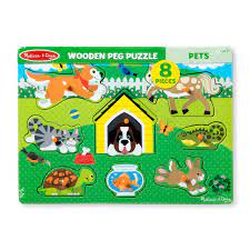 Pets Peg Puzzle