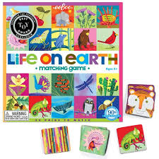 Life on Earth: Memory and Matching Game