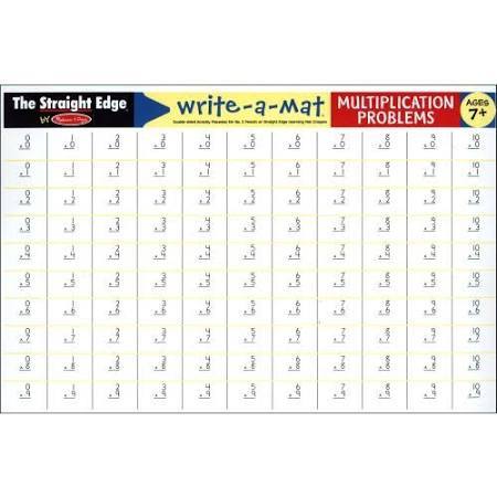 Multiplication  Write a Mat