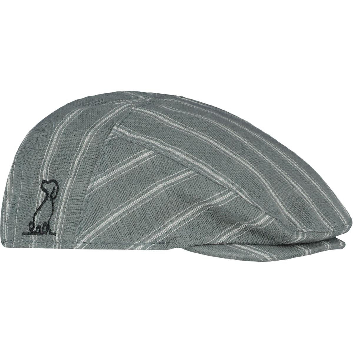 Grey Stripe News Cap