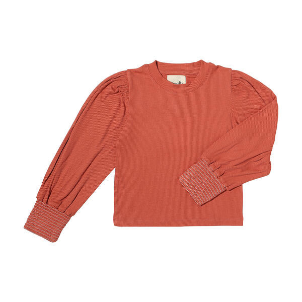 Jessa Pumpkin Long Sleeve Shirt