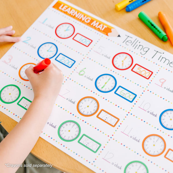 Telling Time Write-A-Mat