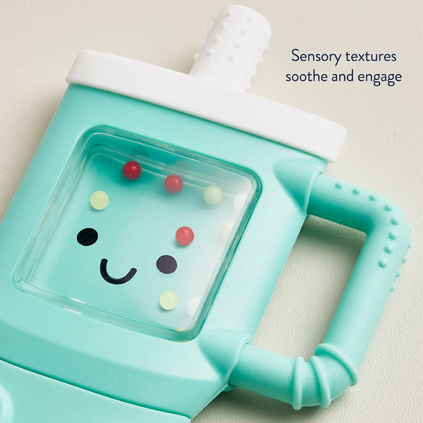 Itzy Ritzy - *NEW OPTION* Sweetie Shake Plus™ - Teething + Rattle Toy: Tumbler