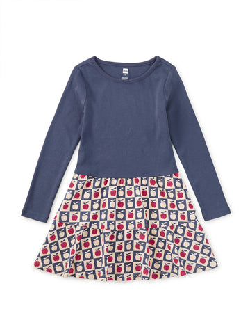 Apple Tiered Skirted Twirl Dress