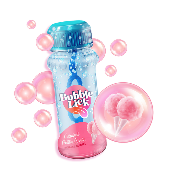 Toysmith - BubbleLick Cotton Candy Bubbles