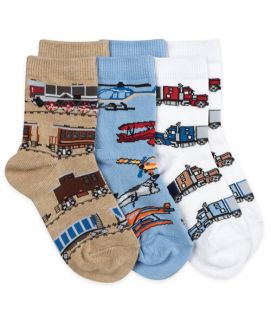 Transportation Crew Socks