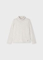 Oatmeal Knit Turtleneck