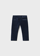 Navy Baby Corduroy Leggings