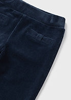 Navy Baby Corduroy Leggings