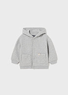 Gray Snap Up Hoodie