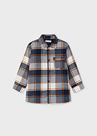 Plaid  Lined Overshirt