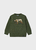 Green Bear Sweater