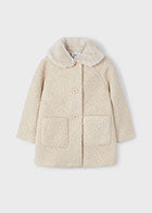 Ivory Shearling Coat