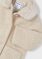 Ivory Shearling Coat