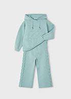 Seafoam Knit Pant Set