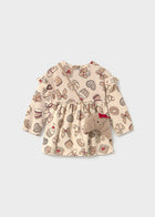Pastry Print Dress + Purse
