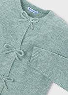 Heathered Mint Cardigan Sweater