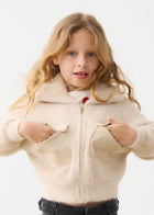 Beige Furry Sweater