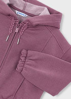 Violet Zip Hoodie
