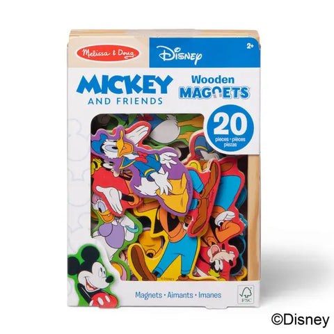 Mickey Mouse Wooden Magnets