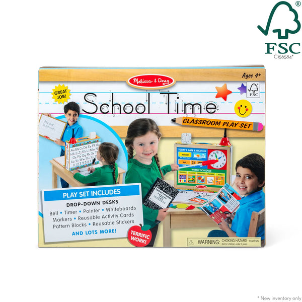 School Time Classroom Play Set