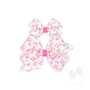 Big Sister/Little Sister Hair Bow Set