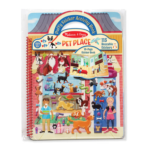 Pet Place-Puffy Sticker Activity Book