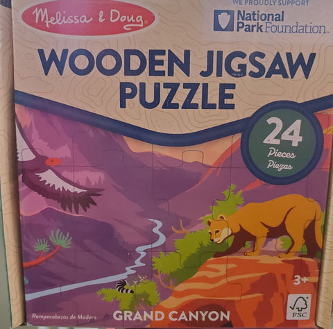 National Park-Grand Canyon 24 pc. Wooden Jigsaw Puzzle