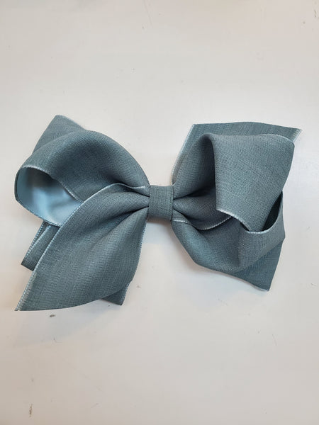 Silk over Satin King Bow