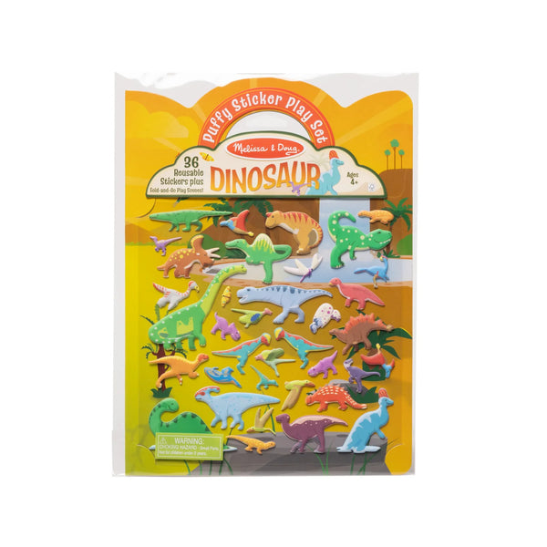 Dinosaur Puffy Stickers