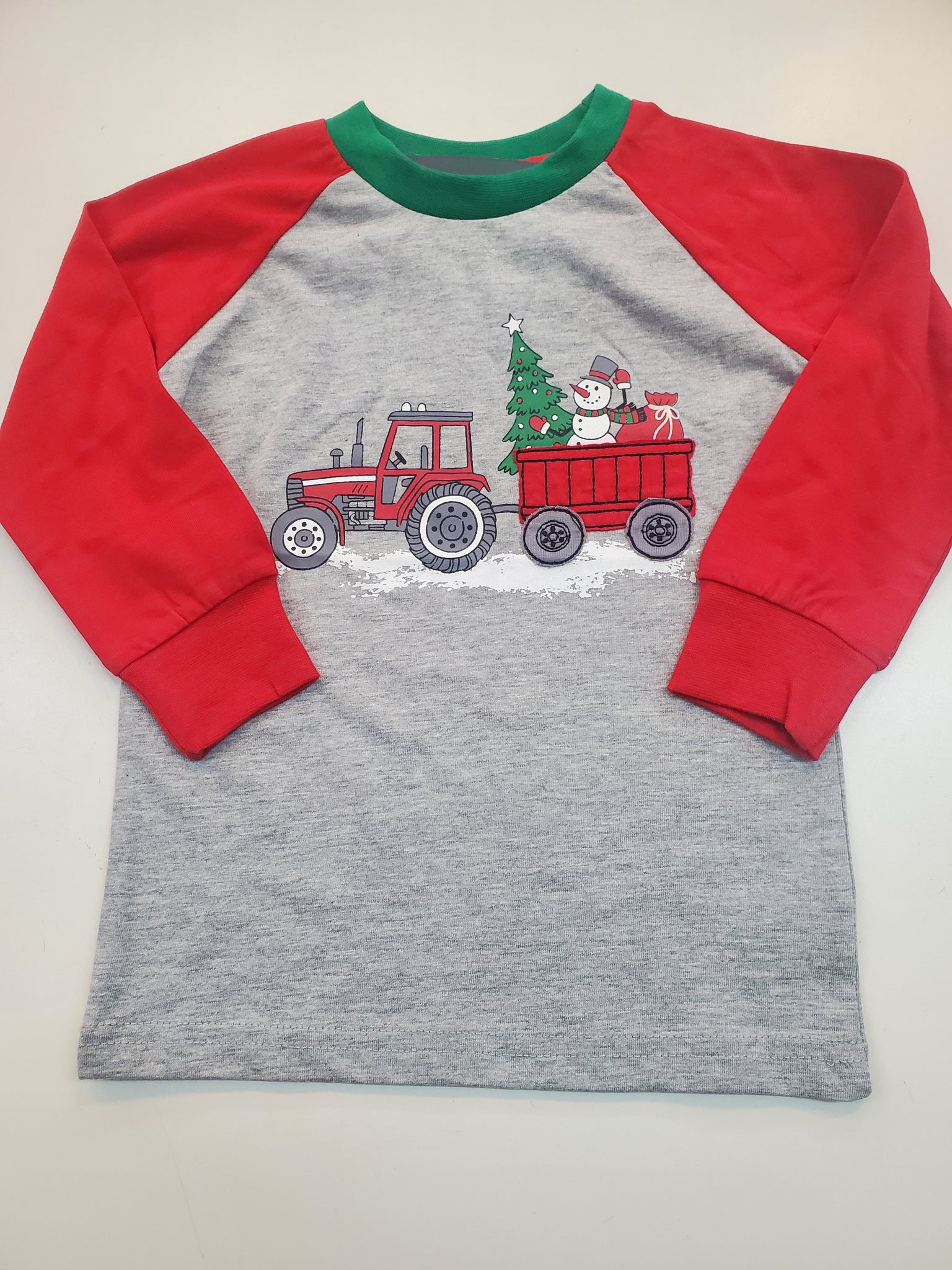 Tractor Christmas Wagon Shirt