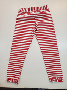 Red Stripe Leggings