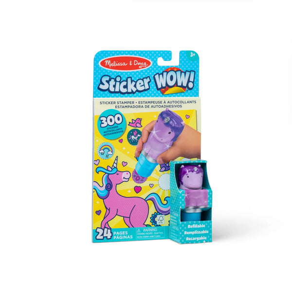 Sticker Wow! Purple Unicorn Activity Pad & Sticker Stamper