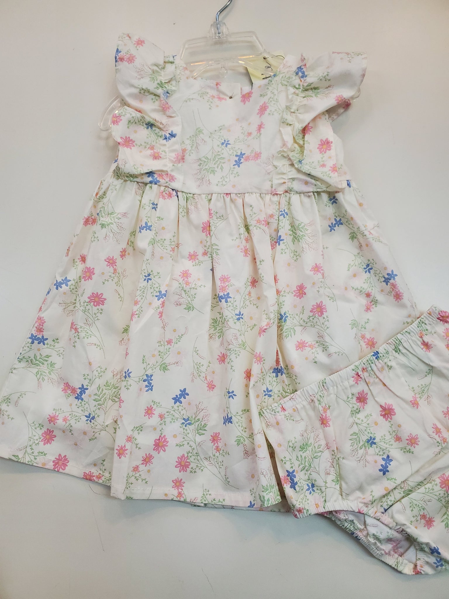 Michele Ivory Floral Dress