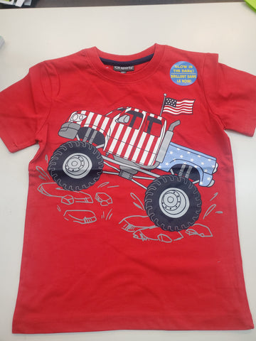 Americana Monster Truck Tee
