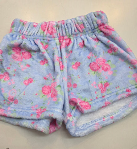Ditsy Floral Plush Shorts